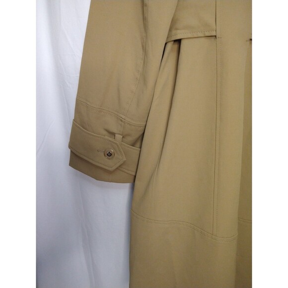 NWT New York & Company 7th Avenue Design Studio Size XL Coat Brown Tan Buttons - Picture 7 of 15